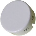Bouton de thermostat d'origine (00169314) r�frig�rateur, cong�lateur bosch brandt, constructa, de dietrich, ...