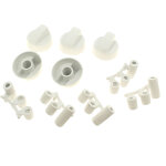 Bouton universel blanc multi - axes par 5 - four divers