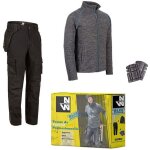 Box tenue de travail professionnelle north ways pantalon + gilet + genouill�res / taille:xl