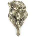 Boxer, boxer i - un heurtoir de porte en forme de t�te de chien, un heurtoir en laiton, une d�coration ...