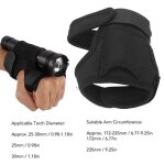 Bracelet lampe torche plong�e mains libres nylon renforc� support bras �tanche