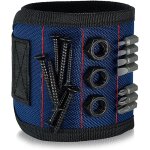 Bracelet magntique pour maintenir vis, clous et forets pour homme et papa ? nylon de qualit suprieure, ...