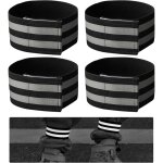 Bracelet de s�curit� r�fl�chissant cyclisme, bande de bracelet r�fl�chissant r�glable, brassard securite, ...