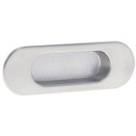 No brand - poignee cuvette ovale 110x36 nickel brosse - 3922 / 002 No brand - poignee cuvette ovale 110x36 nickel brosse - 3922 / 002