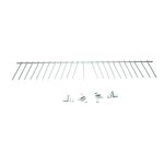 Brandt - clayette abattant de panier inferieure pour lave vaisselle 31x8421