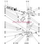 Bras d'aff�tage de cha�ne ressort professionnel noir new garden store 040024