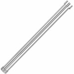 Bras de douche 30cm, extension de bras de douche de g3 / 4, rallonge de pomme de douche, pomme de inf�rieure ...