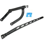 Bras d'essuie - glace avant lame de pare - brise 61617185366 fit pour 5 6 series e60 e61 e63 e64 - eosnow ...