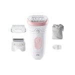 Epilateur silk epil serie7 tete large 2 modes w&d voyant smartlight aut braun se7030