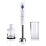 Braun - hb101ai - mq10. 201mwh mixeur plongeant 450 w sans bpa, avec embout hâchoir blanc Braun - hb101ai - mq10. 201mwh mixeur plongeant 450 w sans bpa, avec embout hâchoir blanc