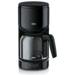 Braun kf 3120 bk freestanding - machine � caf� (freestanding, machine � caf� filtre, caf� moulu, 1000 ...