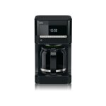 Machine a cafe - cafetiere electrique braun kf7020 - 12 tasses - programmable - arret automatique