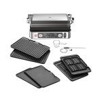 Multigrill 9 cg 9167, gril de gril de contact, gaufriers plats et à capteur de température, positions ... Multigrill 9 cg 9167, gril de gril de contact, gaufriers plats et à capteur de température, positions ...