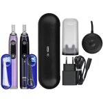 Braun oral - b brosse �lectrique io 9n zestaw duo black onyx & quartz rose