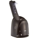 Braun - serie 3 clean & renew - base de nettoyage pour rasoir 370 - 390 cc 5772 - 5774, bleu