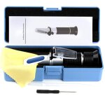 Brix réfractomètre, sucré réfractométre de 0 a 90 precision pour tester légumes & fruits, sucré dans ... Brix réfractomètre, sucré réfractométre de 0 a 90 precision pour tester légumes & fruits, sucré dans ...