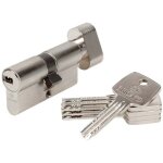 Bricard - cylindre de serrure astral bouton l. 30 + 30 mm