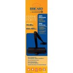 Bricard - ferme - porte a coulisses 6100203 force 3, acier noir
