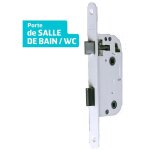 Bricard serrure encastrée bricard, à condamnation, axe 40 mm Bricard serrure encastrée bricard, à condamnation, axe 40 mm