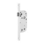 Bricard ? serrure � larder r�versible blanche 40 mm ? bouts carr�s ? pour portes de cuisine et salon ...