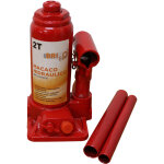Bricoferr cric hydraulique type bouteille 2t ? hauteur r�glable de 158 � 308 mm