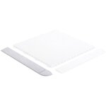 Angle gris argent pour dalle paisseur 8 mm angle clipsable  dimensions 38, 5 x 5, 5 cm angle rsistant ...