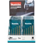 Bricoline - makita jeu de forets � m�taux sds - plus 12 pcs. - dans un pr�sentoir en carton