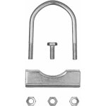 Dema - bride de fixation pour roue jockey � 70 mm pour d20114 - lot de 2