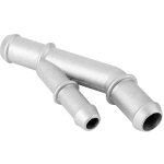Bride en y de liquide de refroidissement, adaptateur de tuyau de liquide de refroidissement en aluminium ...