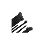 Bridon 100% nylon. couleur noire 3, 5 x 200 mm. (sac 100 unités) Bridon 100% nylon. couleur noire 3, 5 x 200 mm. (sac 100 unités)