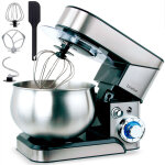 Briebe - km1114 robot ptissier boulangerie cuisine mnager multifonction bol inox 5l 6 vitesses 1800w ...