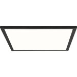 Brilliant - buffi g90356a26 plafonnier led cee: e (a - g) 24 w blanc froid noir w131982