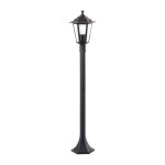 Carleen lampadaire ext�rieur, noir, e27 max 60w, ampoule non incluse