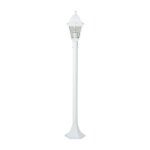 Lampadaire extrieur brilliant nissie blanc e27 - 60w