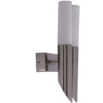 Design mur torche ext�rieur lampe fa�ades inox lumi�re jardin verre spot