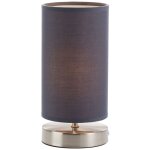 Brilliant lampe de table clarie fer / gris 1x d45, e14, 40w, adapt aux lampes  suspension (non inclus) ...