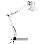 Hobby 10802 / 05 spot � pince led e27 40 w blanc - brilliant