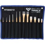 Brilliant tools - jeu de burins et de chasses, 12 pcs
