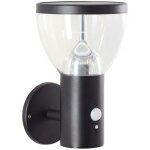 Applique extrieure brilliant tulip - led et solaire - dtecteur de mouvement - acier inoxydable et plastique ...