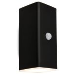Briloner kona led applique murale extrieure, dtecteur de mouvement, capteur crpusculaire, batterie, ...