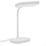 Briloner - lampe de table led leuchten daylight, 7, 5 w, 800 lm, ip20, blanc, plastique, 23 x 12 x 44 ...