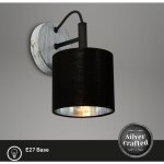 Leuchten luri - applique murale et plafonnier - 2737014 - abat - jour en tissu - silver crafted - 1 flamme ... Leuchten luri - applique murale et plafonnier - 2737014 - abat - jour en tissu - silver crafted - 1 flamme ...