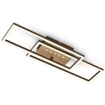 Briloner - luminaire  led avec led dots, brun - or, led / 30w