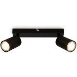 Plafonnier, orientable, on / off via interrupteur mural, noir, dimensions: 15, 5x5, 5x25, 5 cm - briloner ... Plafonnier, orientable, on / off via interrupteur mural, noir, dimensions: 15, 5x5, 5x25, 5 cm - briloner ...