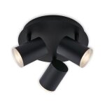 Briloner - spot de plafond, lampe de salle de bain, lampe de salle de bain, plafonnier, spot orientable ...