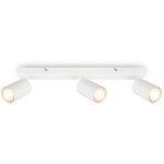 Briloner - spot de plafond, orientable, on / off via interrupteur mural, blanc, dimensions: 15, 5x5, ...
