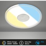 Briloner - verre spot led encastré salle de bain, ip44, cts interrupteur de température de couleur, design ... Briloner - verre spot led encastré salle de bain, ip44, cts interrupteur de température de couleur, design ...