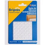Briplas goutte silicone adh�sif antid�rapant 25 u 10 mm