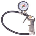 Brixo - pistolet de gonflage  air comprim manomtre 10 bar 140 psi tuyau 0. 5 m raccord m 1 / 4