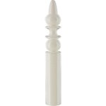 Bros - cache - fiche rustique n�3 acier pour fiche 13x82 - �poxy blanc - 3a1380a